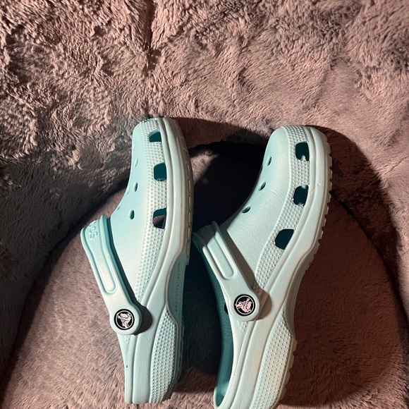 Gently used blue crocs - Picture 1 of 2